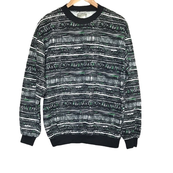 𝅺VINTAGE Wrap it up crewneck retro sweater unisex size medium - Picture 1 of 11